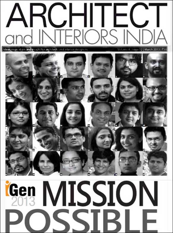 I Gen 2013 Mission Possible , Architecture and Interiors India